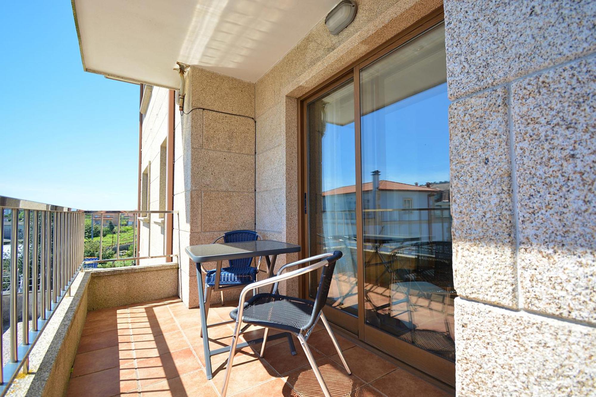 Apartamento Piso Con Terraza A Un Paso De Playa De A Lanzada Sanxenxo Exterior foto