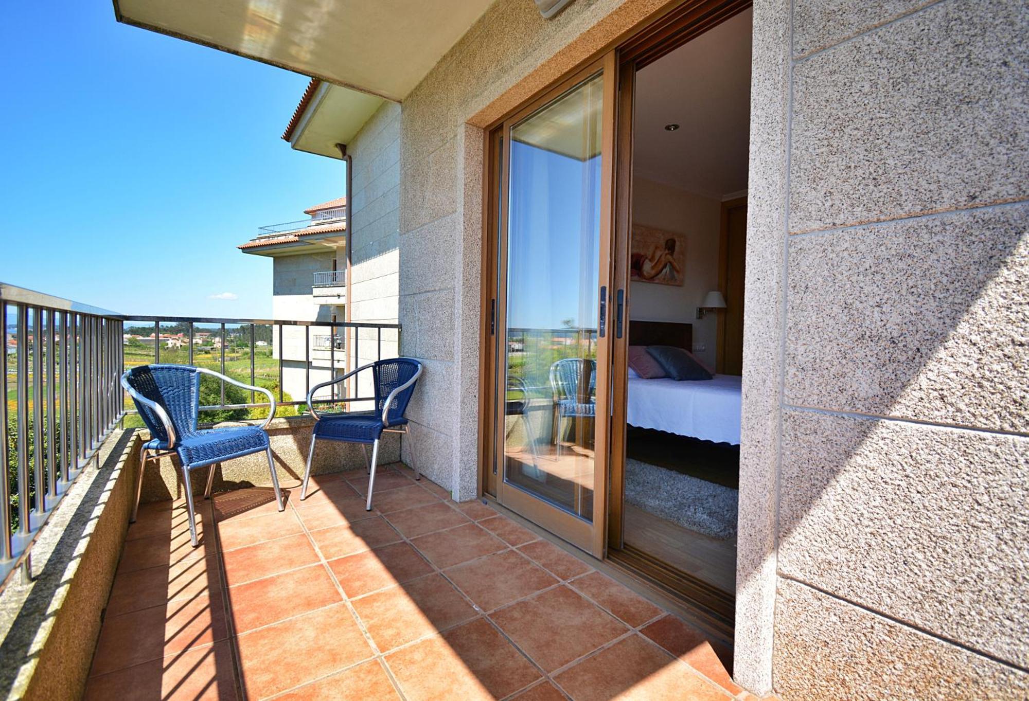 Apartamento Piso Con Terraza A Un Paso De Playa De A Lanzada Sanxenxo Exterior foto